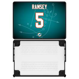 Keyscaper - Jalen Ramsey Miami Dolphins MacBook Case - Pro 16 in - Multicolor