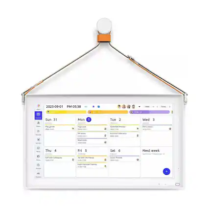 2025-09-01 PM 05:38 Home Ethan
Nore
Olivia 1/2
Week
Today
Calendar
Sun 31 event(s)
Mon 1 event(s)
Tue 2 event(s)
Wed 3 event(s)
Cherers
Play games 09:00-10:00
Yoga class 09:00-11:00
Basketball Practice 16:00-17:30
Piano Lesson 16:30-17:30
Rewards
PM works 14:00-17:00
Business Conference 09:00-15:00
Meal plan
Read books 19:00-20:00
To-do
Thu 4 event(s)
Fri 5 event(s)
Sat 6 event(s)
Next week September 7-September 13
Photos
Golf with Colleagues 13:00-17:00
Tea with Old Friends 15:30-17:00