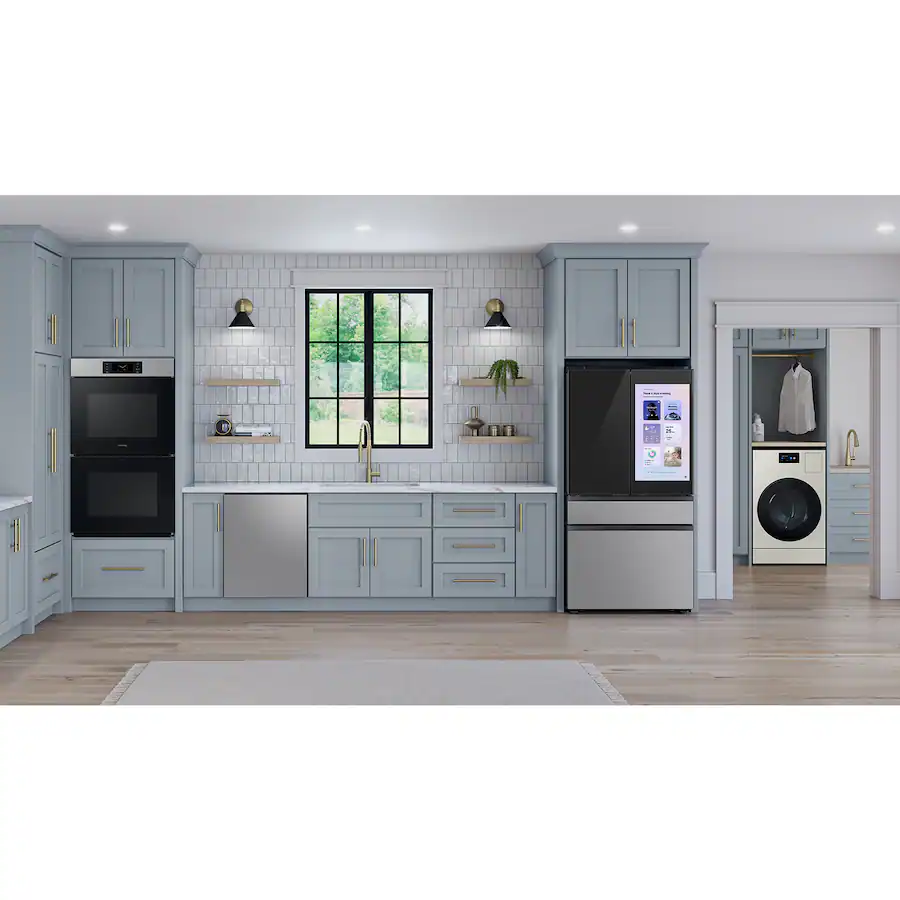 Static Electrical Load Samsung 5.3 cu. ft. Bespoke AI Smart All In One Front Load Washer ...