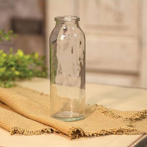 BreeBe - Glass Bottle - 6" - Clear
