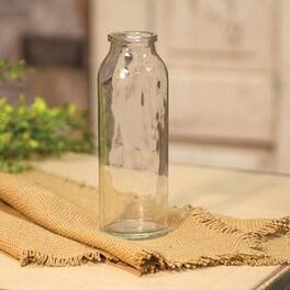 BreeBe - Glass Bottle - 6" - Clear