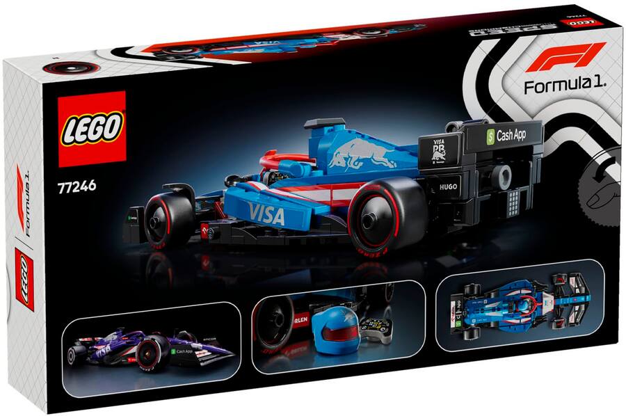 LEGO Speed Champions Visa Cash App RB VCARB 01 F1 Race Car Model LEGO Speed Champions Visa Cash App RB VCARB 01 F1 Race Car Model