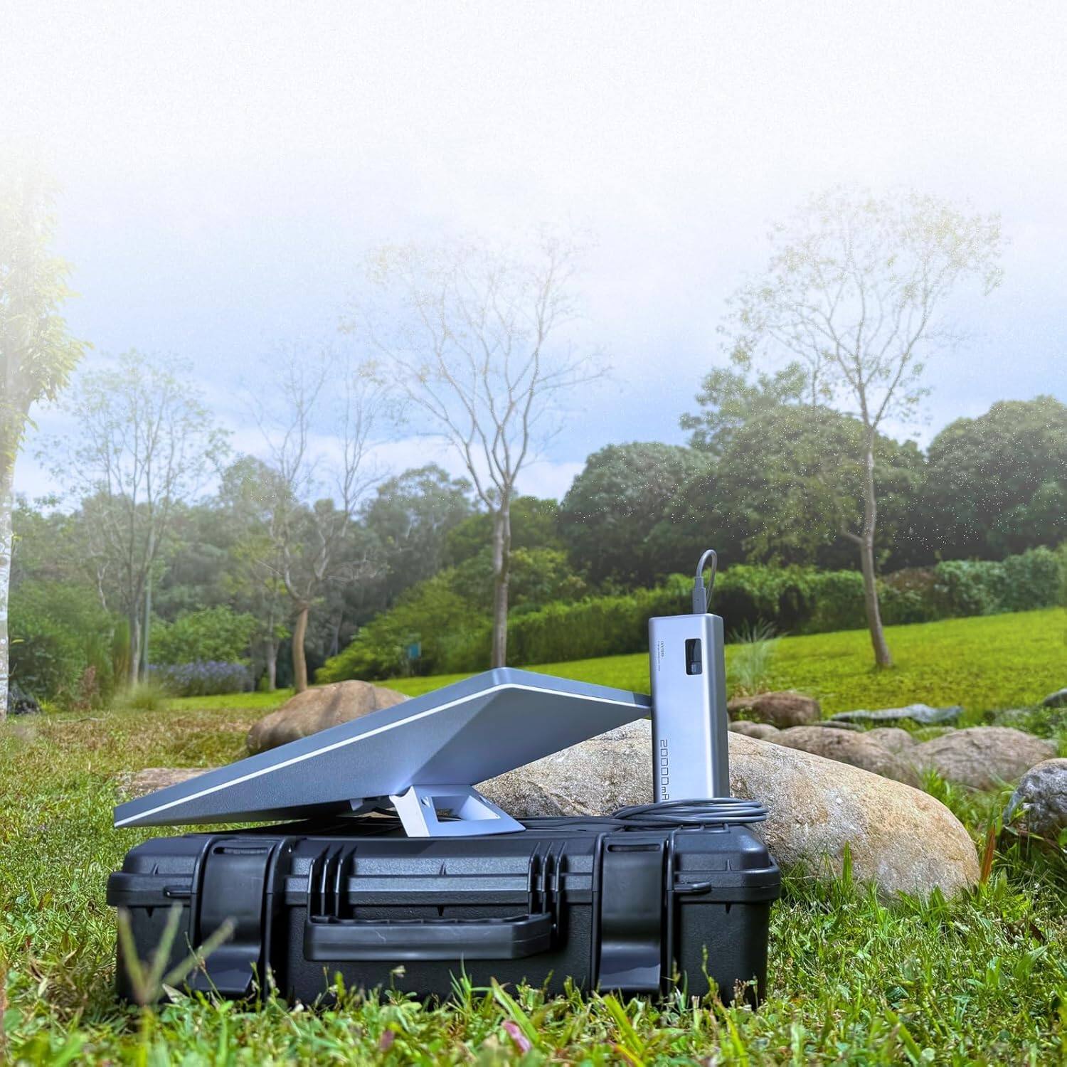 Alt View 2. Schertz - The Starlink Mini USB-C to DC Power Cable is designed for powering the Starlink Mini satellite dish using a USB-C Power - black.