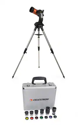 Front. Celestron - Celestron Nexstar 4SE Catadioptric Telescope & Eyepiece/Filter Accessory Kit.