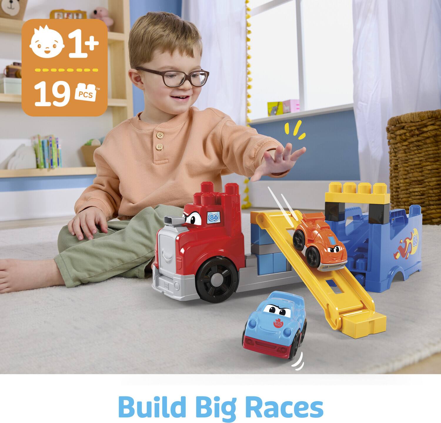 1+  
19 PCS  

Build Big Races