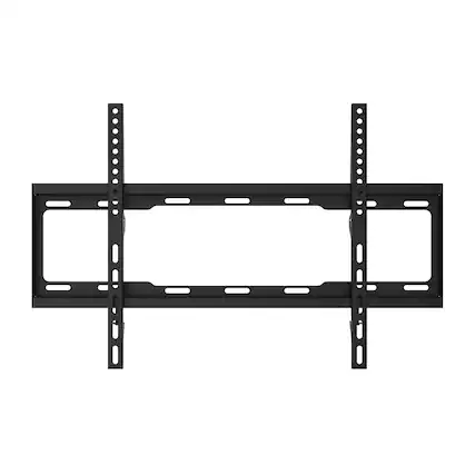 Front. ProMounts - Fixed TV Wall Mount – Fits 42–84", Supports Up to 143 lb, VESA 200×200–600×400 - Black.