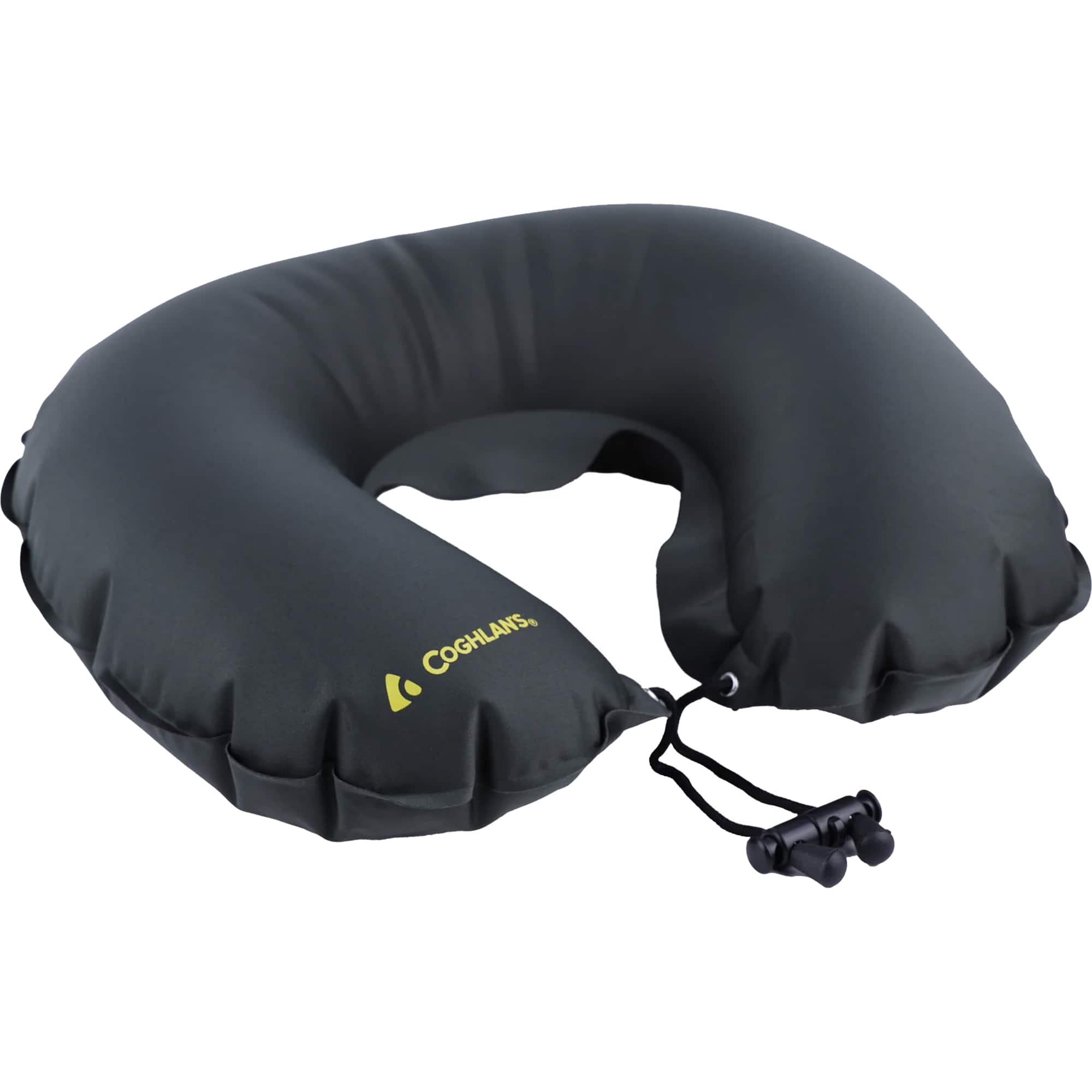 Coghlan’s - Coghlan's Inflatable Neck Pillow with Storage Pouch - Black