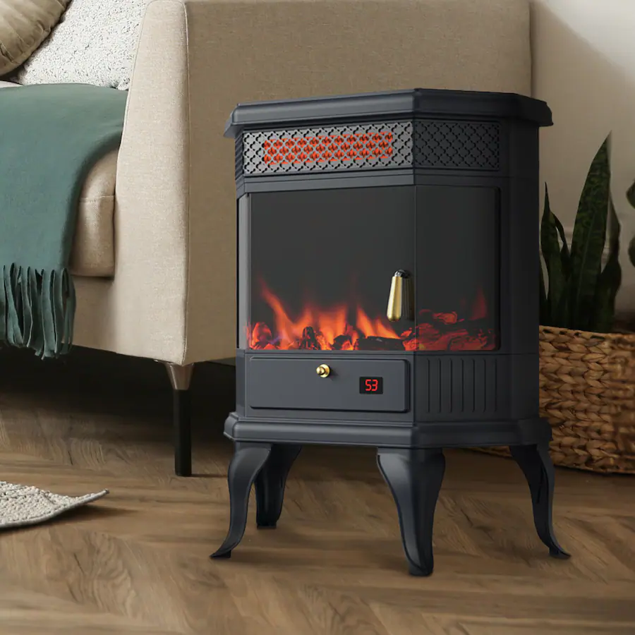 Electric Fireplace Heater Lifesmart Fireplace Lifesmart Element 3D