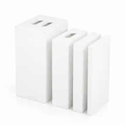 Front. Flashpoint - Flashpoint Nested Apple Box 4-in-1 Photography Set, White.