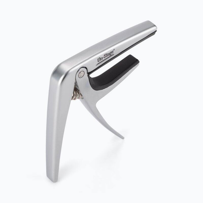 Alt View 2. On Stage Stands - On-Stage GA200 Ukulele Capo, Silver - Black.