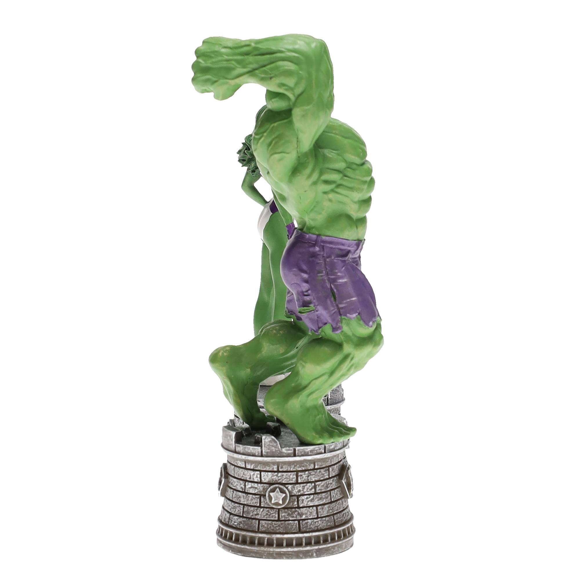 Alt View 3. Marvel - Marvel Chess Collection Special #1 Hulk & She- Hulk | Chess Pieces Only - Green.