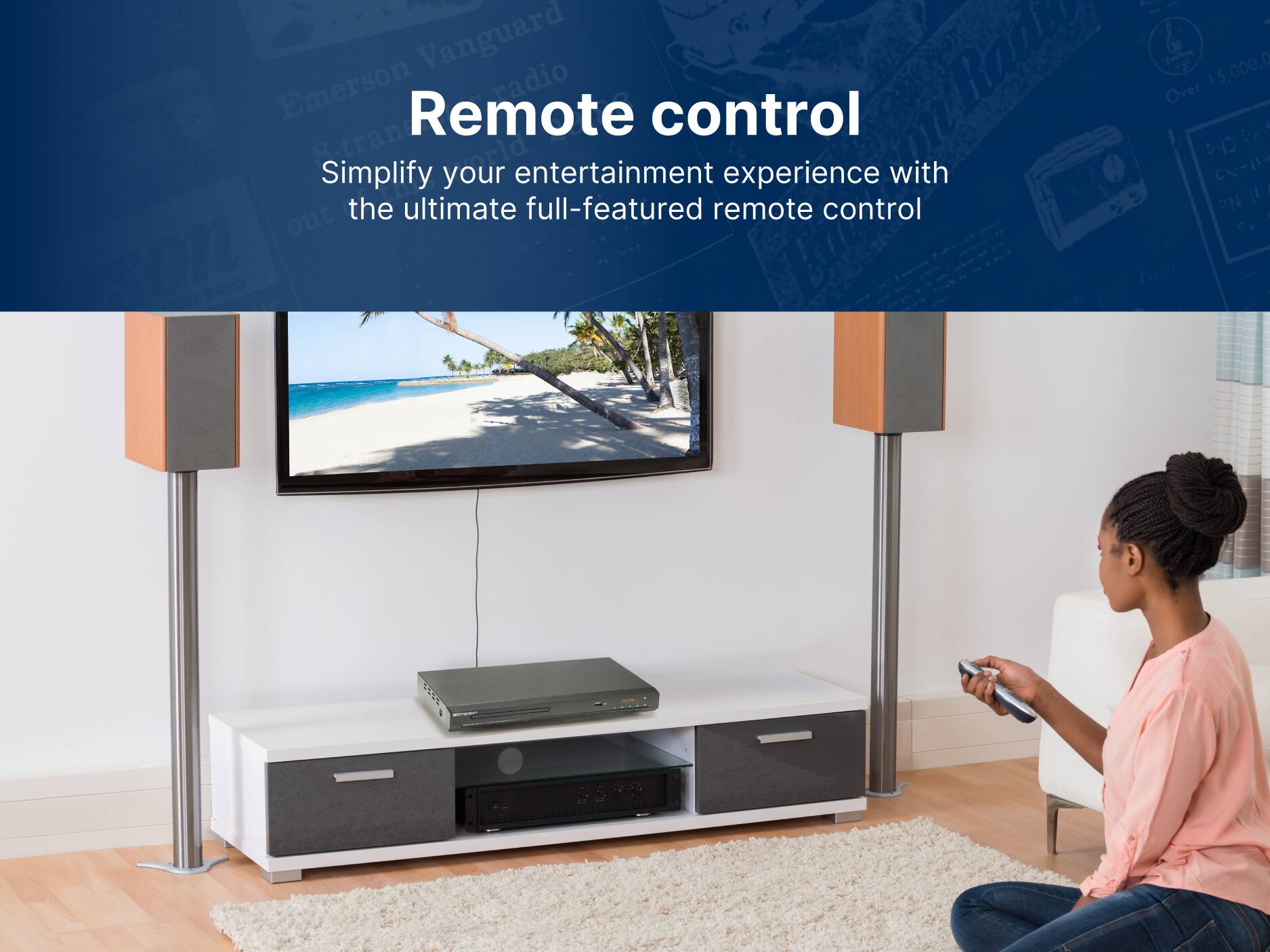 Remote control, Simplify your entertainment experience with the ultimate full-featured remote control
