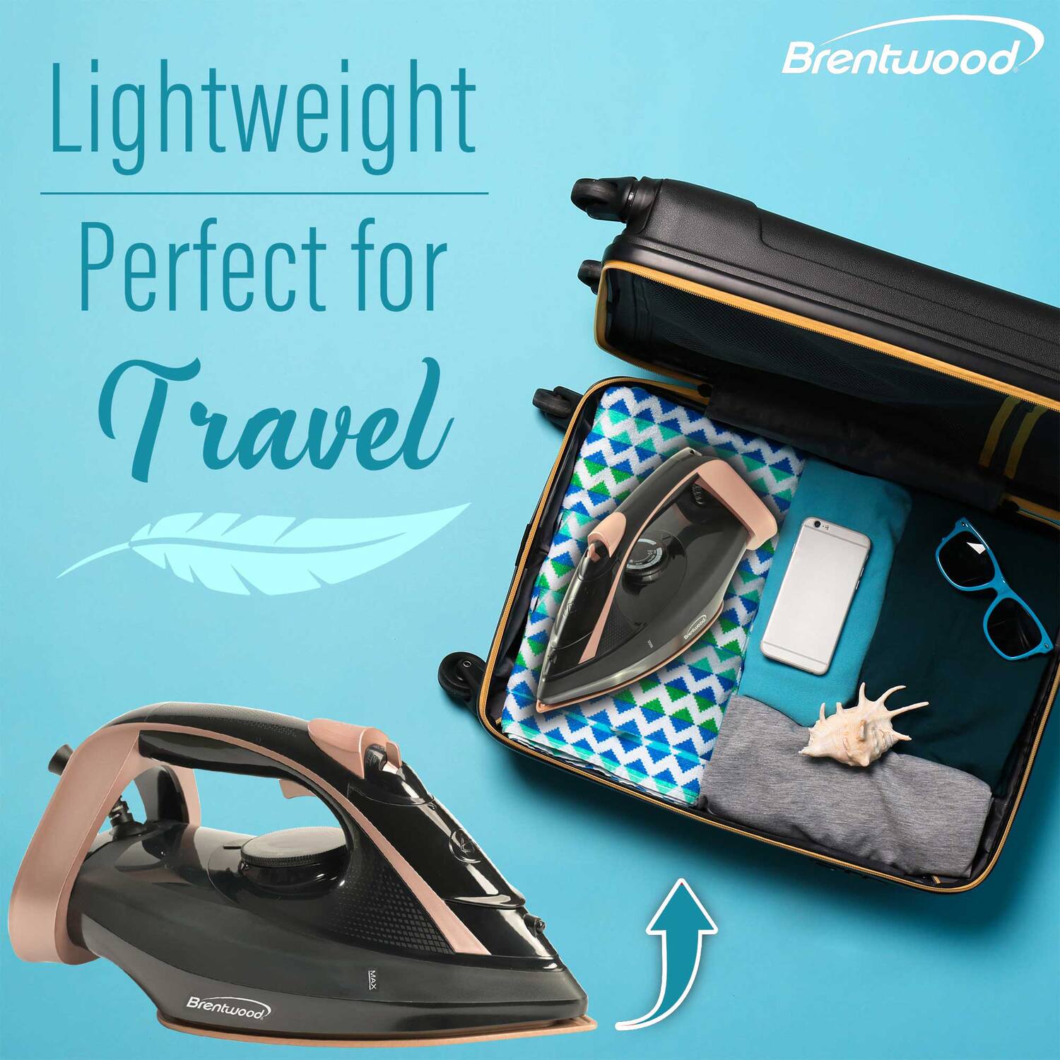 Lightweight  
Perfect for Travel  

Brentwood MAX  

Brentwood
