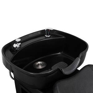 Alt View 5. Winado - Shampoo Bowl for Salon,Barber Backwash Chair Unit Station Hair Washing Equipment - Black.