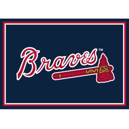 Imperial - Atlanta Braves 2'8" x 3'10" Area Rug - Multicolor