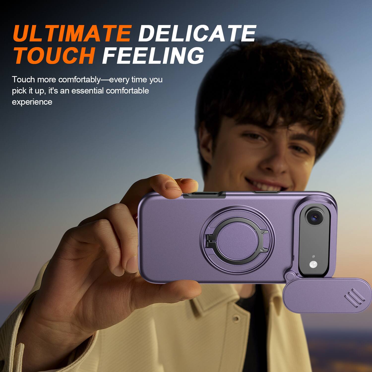 ULTIMATE DELICATE TOUCH FEELING

Touch more comfortably—every time you pick it up, it's an essential comfortable experience
