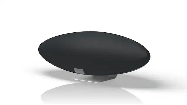 Bonera is a black object that is sitting on a white background.