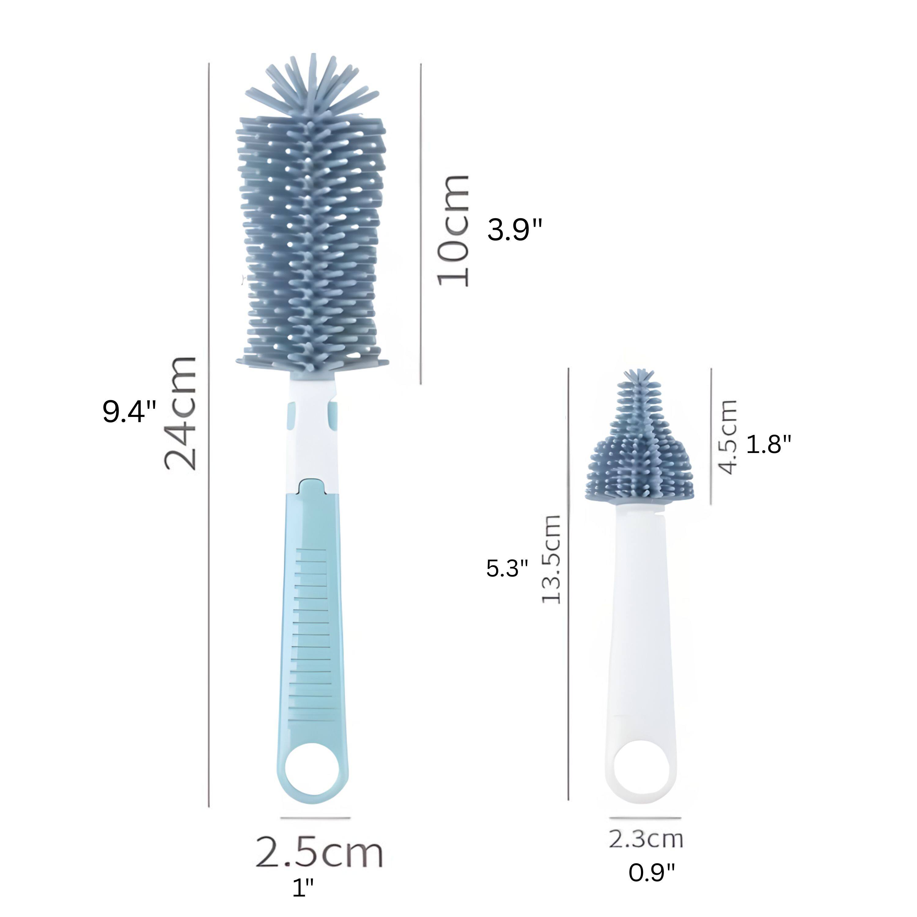 9.4" 24cm  
10cm  
3.9"  
5.3" 13.5cm  
4.5cm  
1.8"  
2.5cm  
1"  
2.3cm  
0.9"