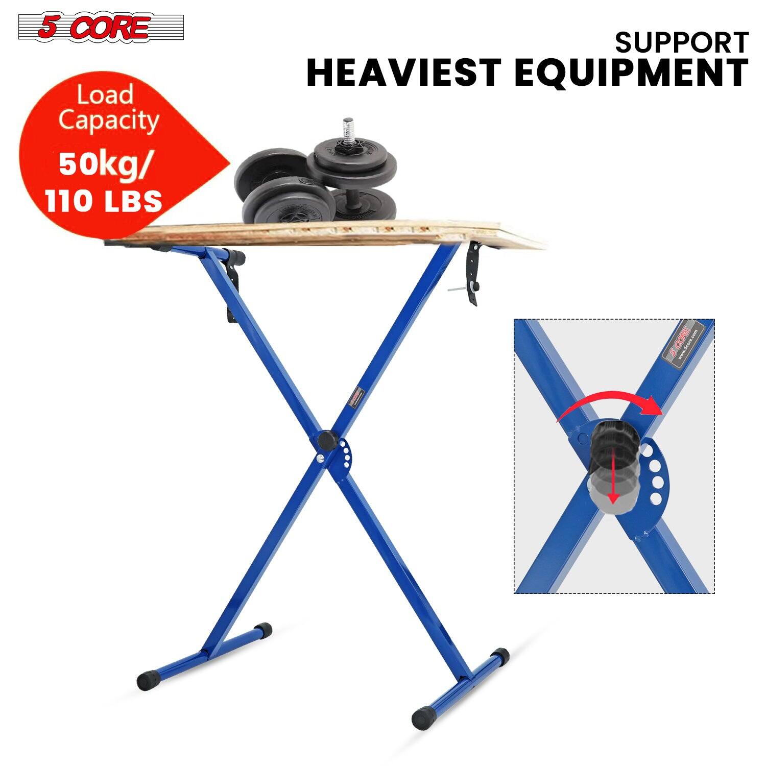 5 CORE

Load Capacity  
50kg/ 110 LBS

SUPPORT  
HEAVIEST EQUIPMENT