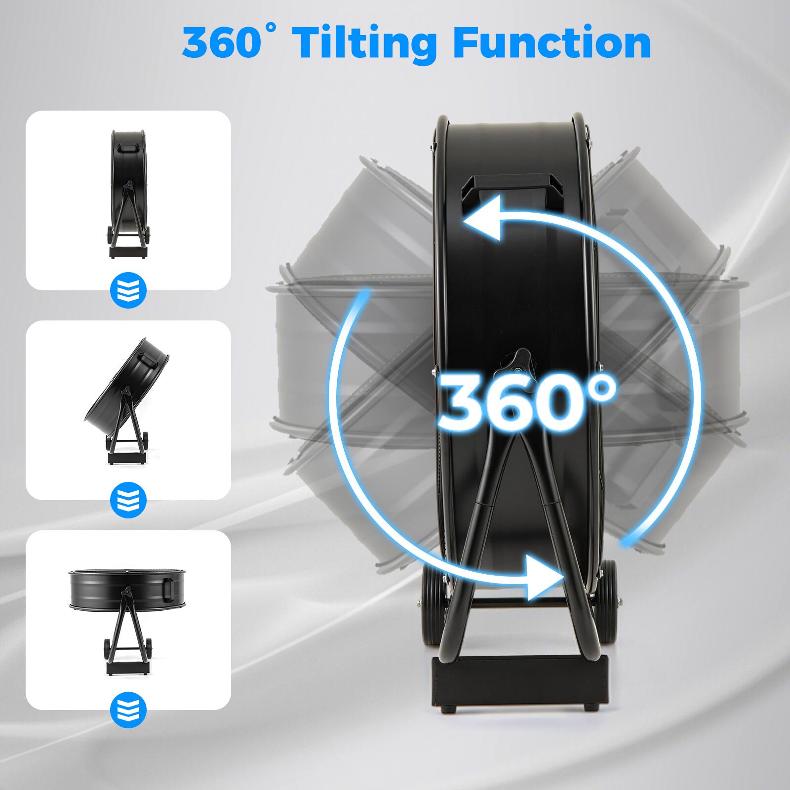 360° Tilting Function