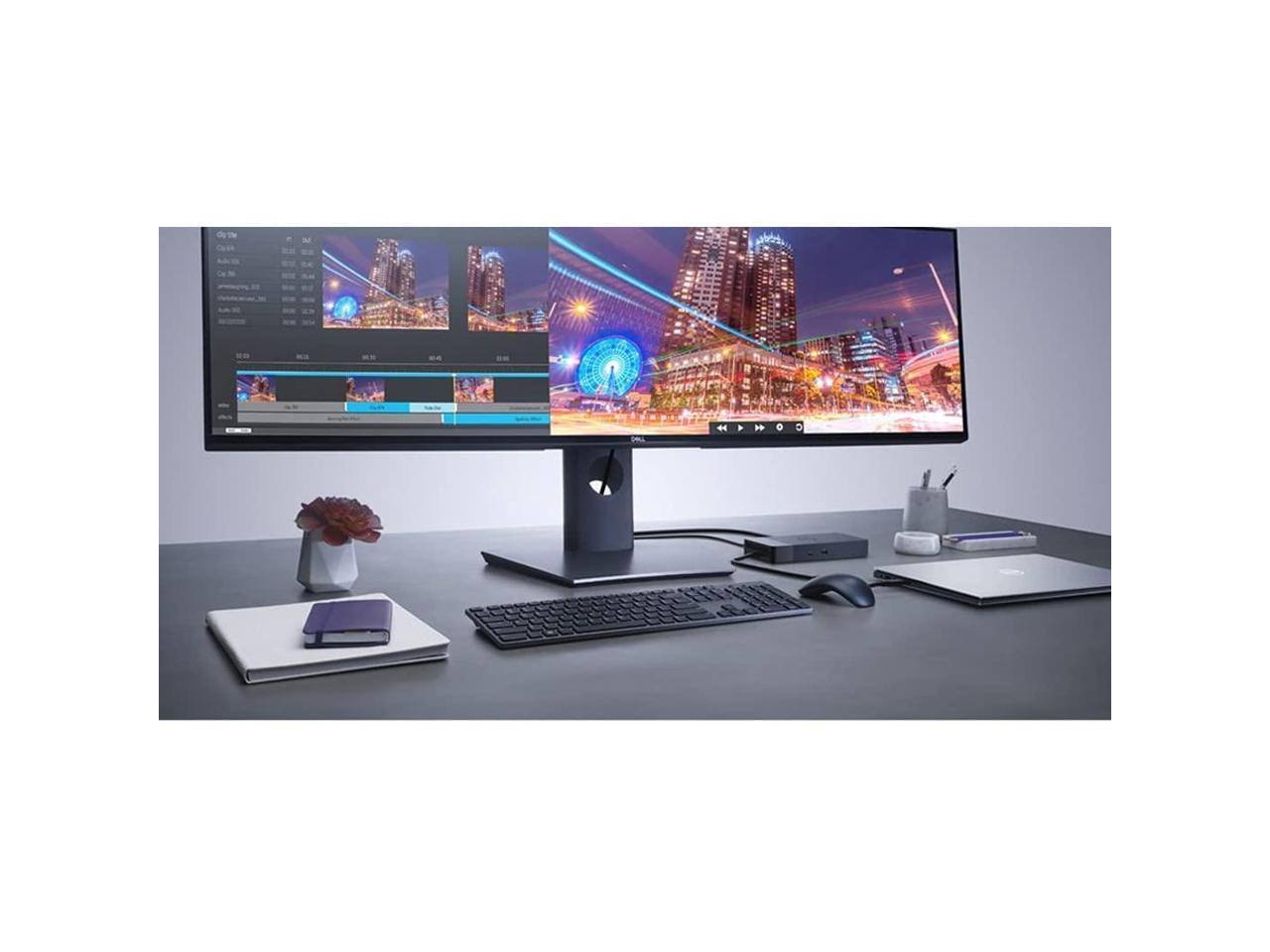 Alt View 2. Dell - Dell M3HVW Thunderbolt Dock WD19TBS Docking Station 180W Power Adapter (130W Power Delivery) 210-AZBI.