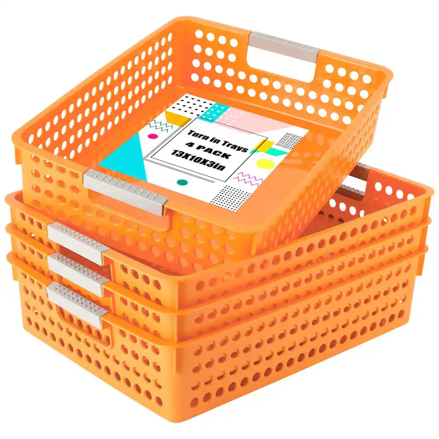 Paradigms Interiors Turn In Trays Classroom Paper For Plastic Storage ...