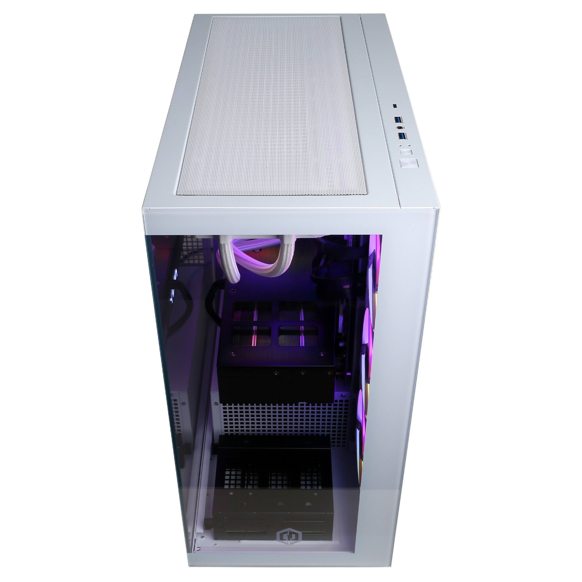 Alt View 2. CyberPowerPC - Gaming Desktop - Intel Core Ultra 9 285K - NVIDIA GeForce RTX 5080 16GB - 32GB DDR5 - 2TB PCIe 4.0 SSD.