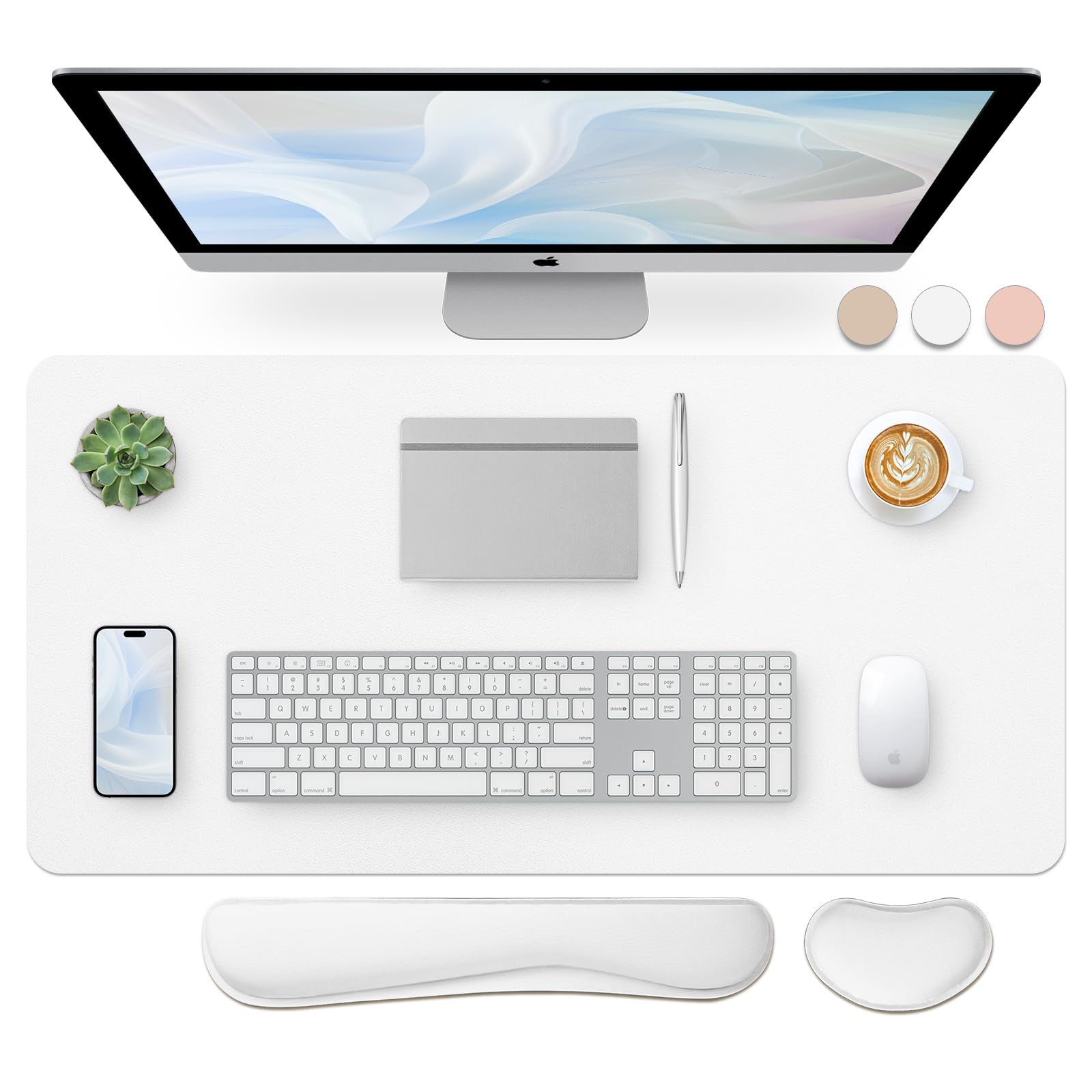 White-wrist Rest-15.7" x 31.5"