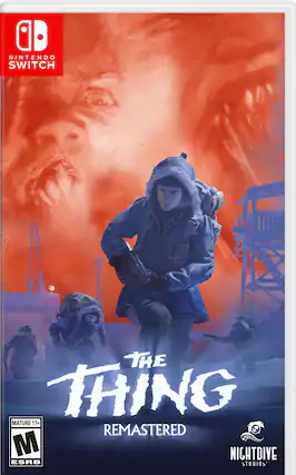 D NINTENDO SWITCH THE THING MATURE 17+ REMASTERED M NIGHTDIVE ESRB STUDIOS - M (Mature 17+)