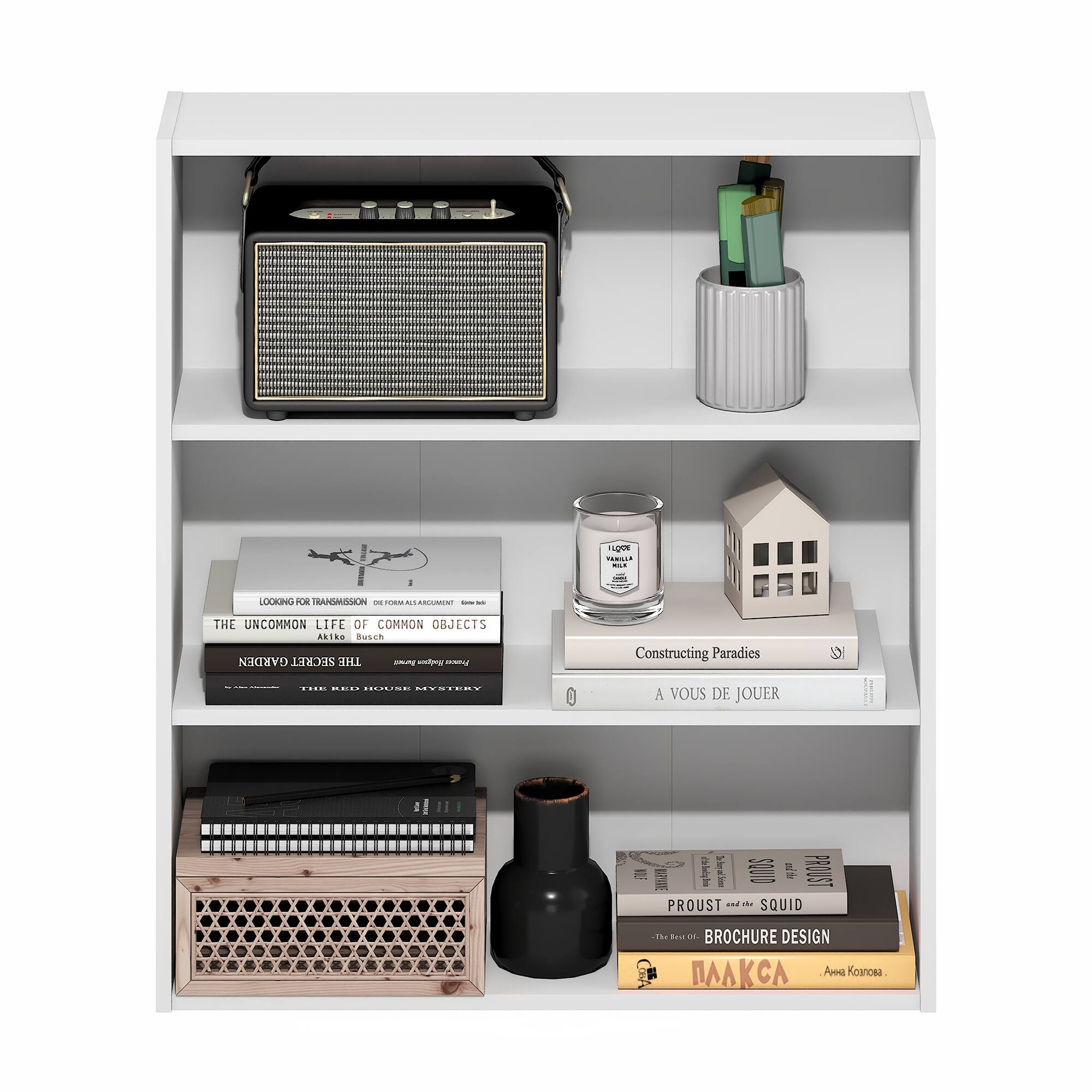 - Looking for Transmission: Deform as a Gesture
- The Uncommon Life of Common Objects
- Akiko Busch
- The Secret Garden
- Constructing Paradises
- A Vous de Jouer
- Proust and the Squid
- Brochure Design
- НАККА