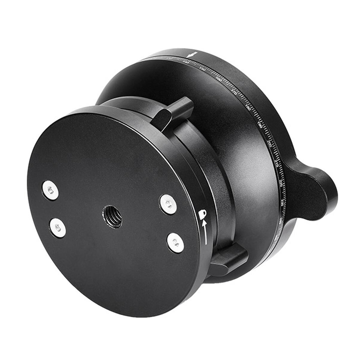 Alt View 2. SunwayFoto - SunwayFoto LB-90R 90mm Leveling Base for Tripod Head.