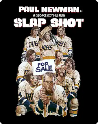 Front. Slap Shot (Steelbook) - BLU-RAY.
