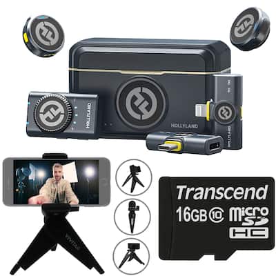 HOLLYLAND LARK M2 COMBO 2 Person Wireless Combo Microphone System HOLLYLAND LARK M2 COMBO 2 Person Wireless Combo Microphone System