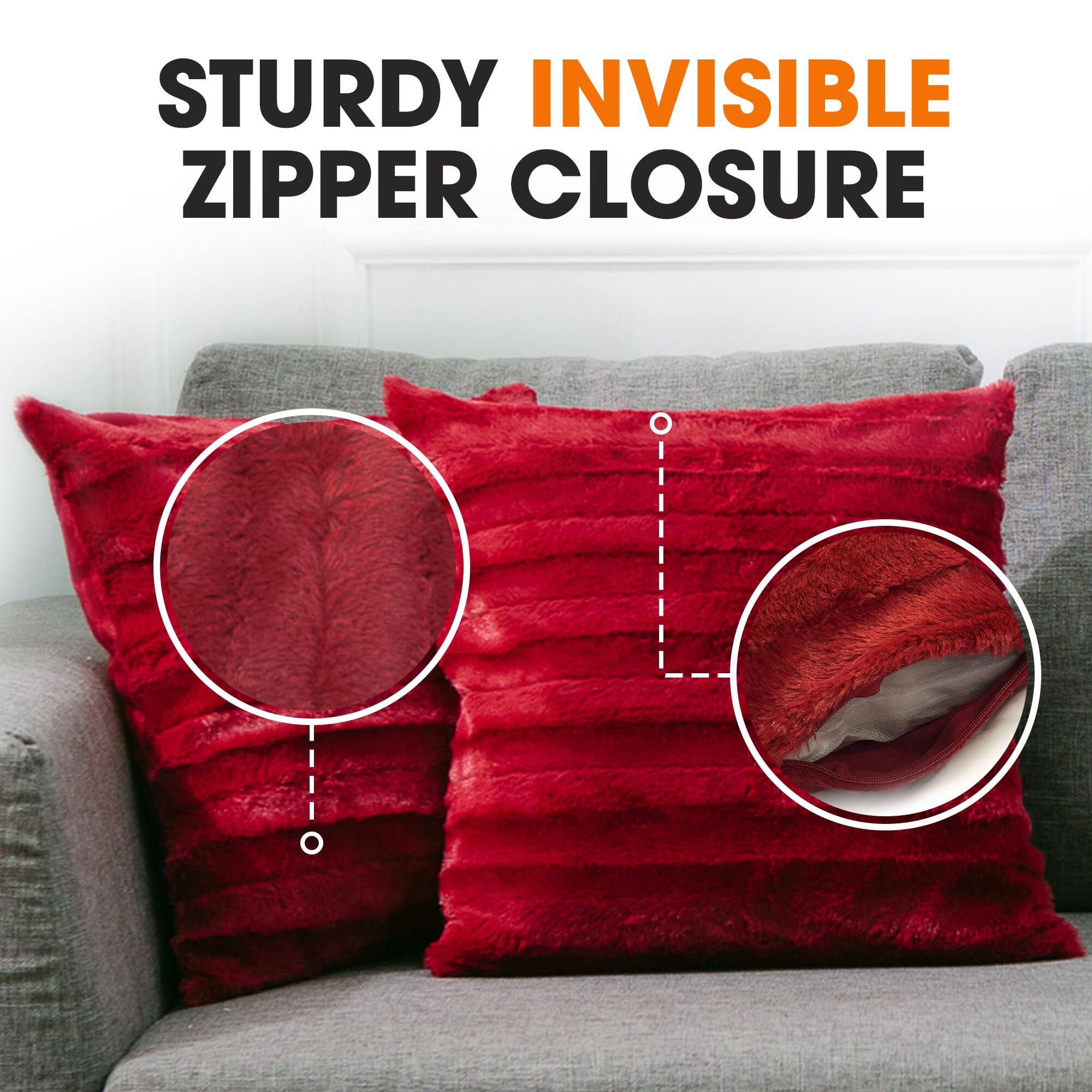 STURDY INVISIBLE ZIPPER CLOSURE