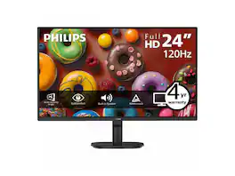 Philips - 24B2N2200 24" Full HD IPS Monitor, 120Hz, 4ms, HDMI/VGA/DP - Black