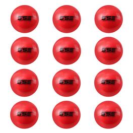 GSE Games & Sports Expert - 12-Pack 3" Weighted Baseballs,Weighted Softballs,Training Baseballs for All Skill Levels.(/16oz) - Red