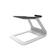 Back. Kanto - Elevated Desktop Speaker Stands for Small Speakers, Pair - White.