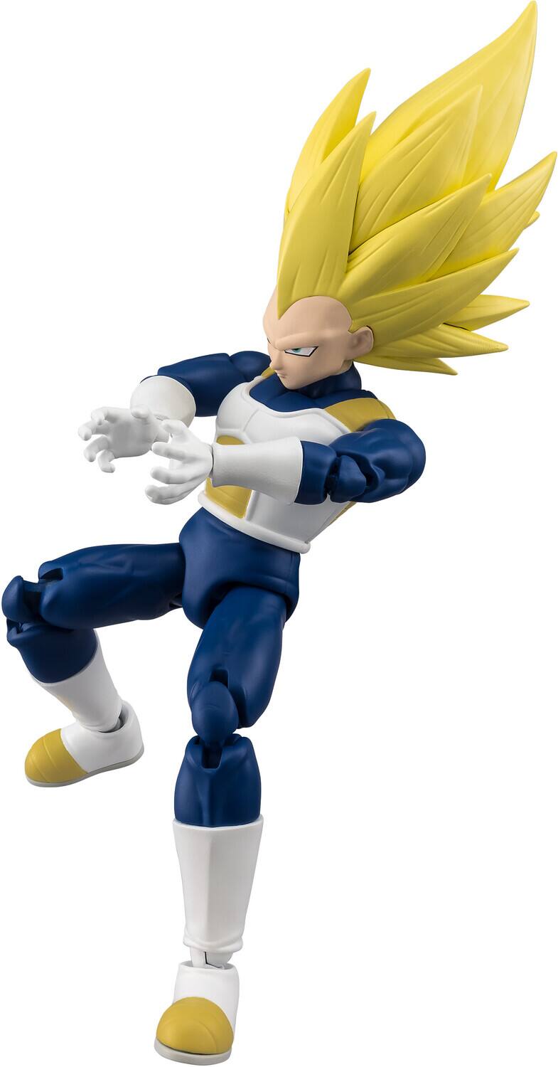 Alt View 2. Bandai - Dragon Stars - Dragon Ball Super - Super Saiyan 3 Vegeta (DAIMA ver) 6.5" Action Figure   - COLLECTIBLES - Multicolor.