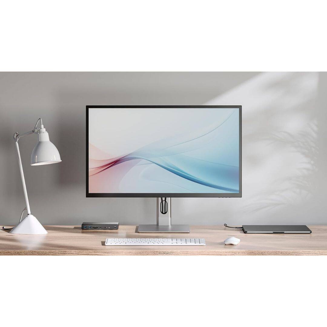 Left. Alogic - ALOGIC Clarity Max 32 UHD 4K Monitor with USB-C Power Delivery - Black.