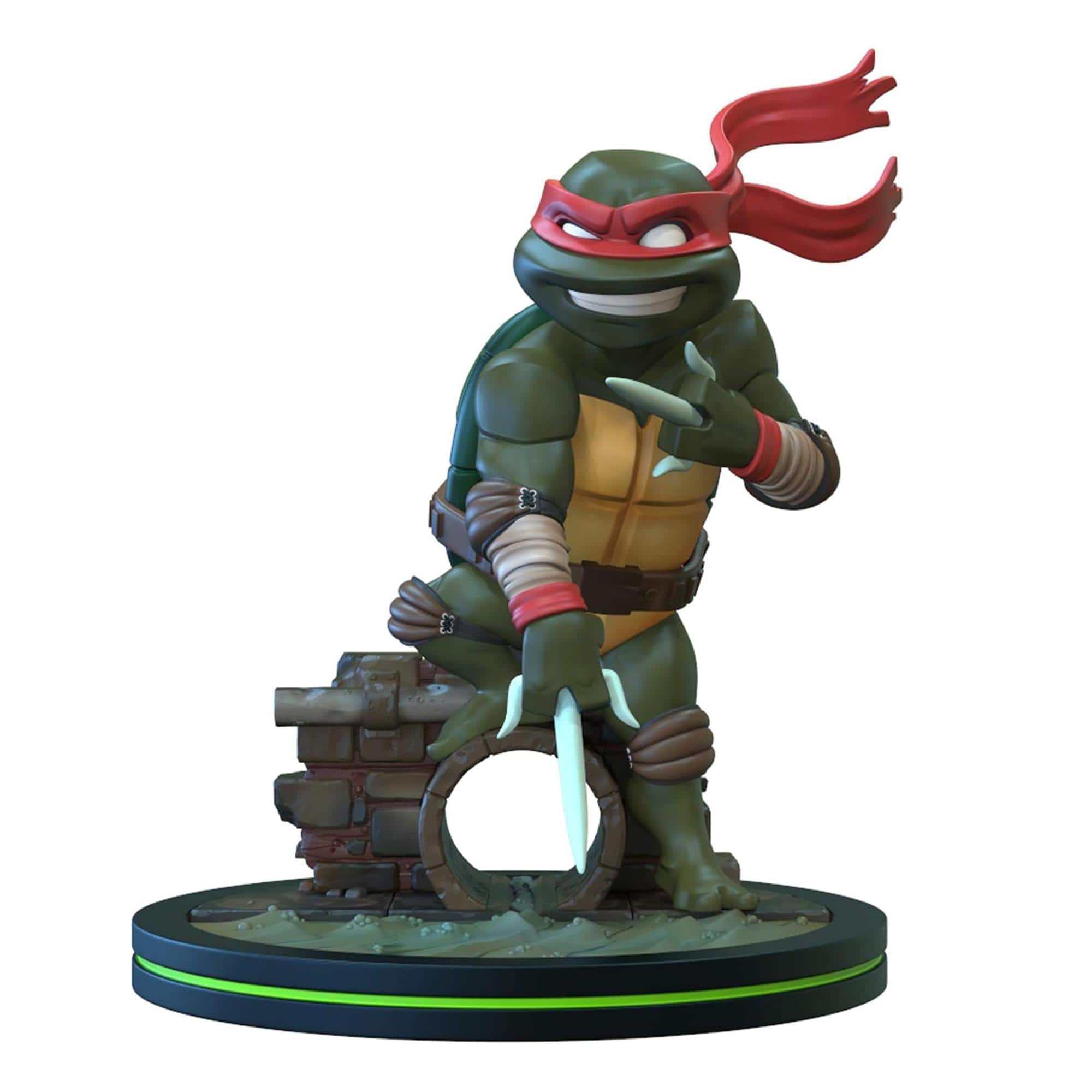 Quantum Mechanix - Teenage Mutant Ninja Turtles Q-FIG Vinyl Figure | Raphael - Multi-Colored