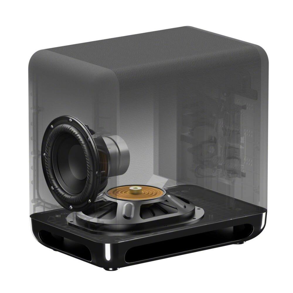 Left. Sony - Sony SASW5 300W Wireless Subwoofer for HT-A9/A7000 Bundle.