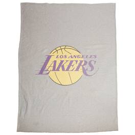 Logo Brands - Los Angeles Lakers 54" x 84" Sweatshirt Blanket - Multicolor