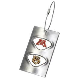 Jardine - Minnesota Golden Gophers 3.5'' x 2'' Bag Tag - Black