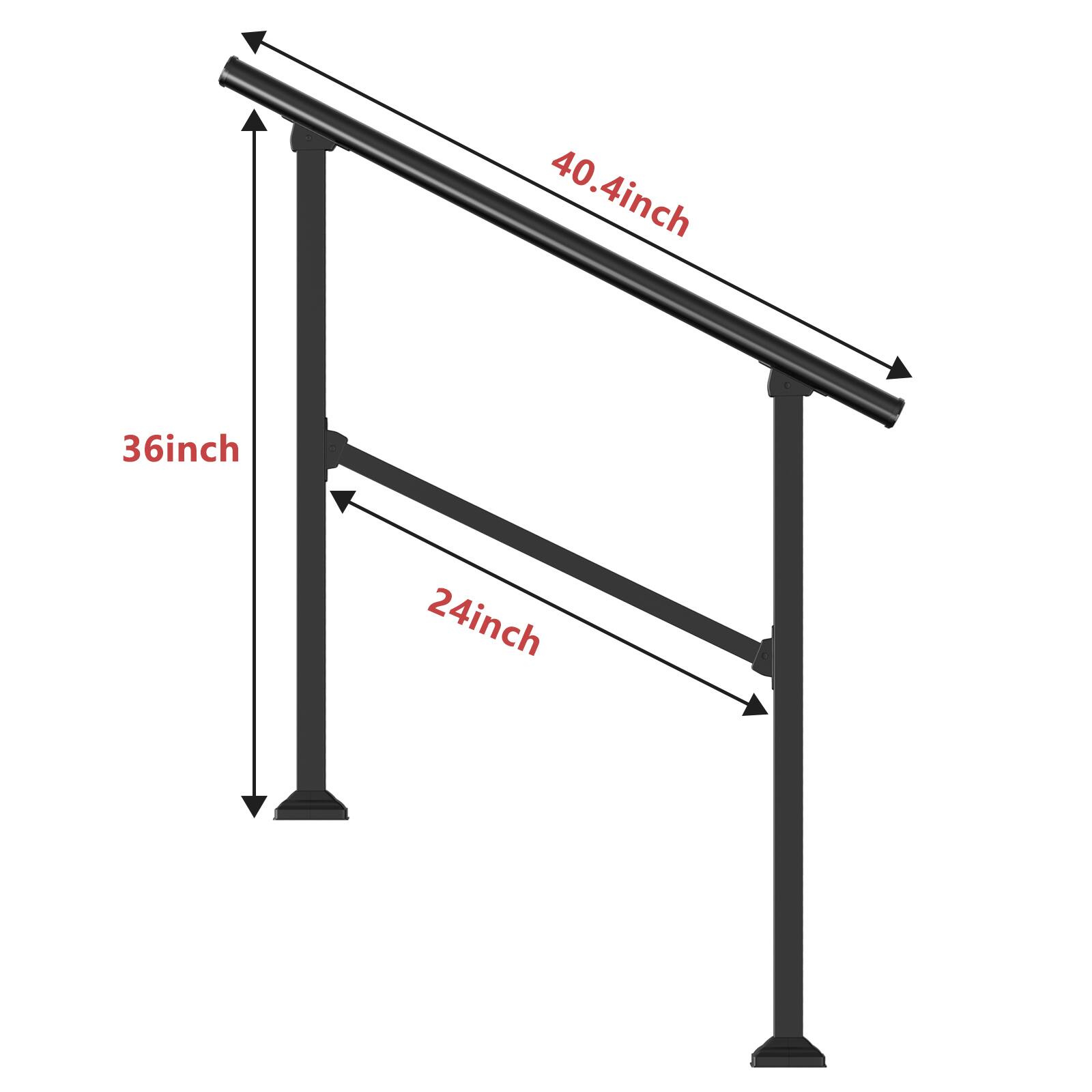 40.4 inch  
36 inch  
24 inch