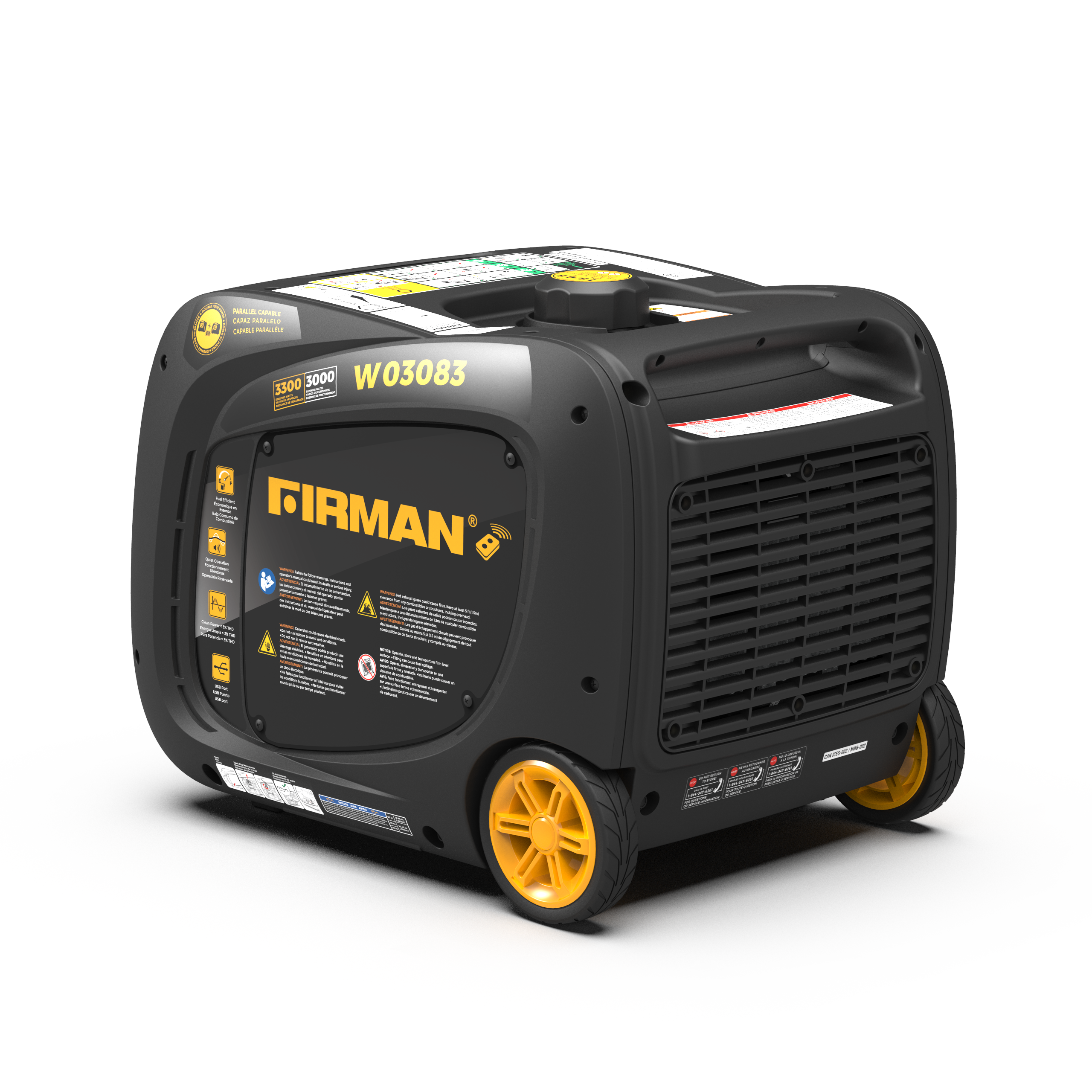 FIRMAN  
W03083  
3300 3000  
PARALLEL CAPABLE  
CABLES IN PARALLEL  
3300 3000  
FIRMAN