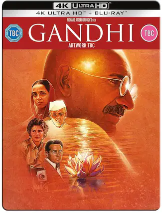 Front. Gandhi (Steelbook) - 4K Blu-Ray.