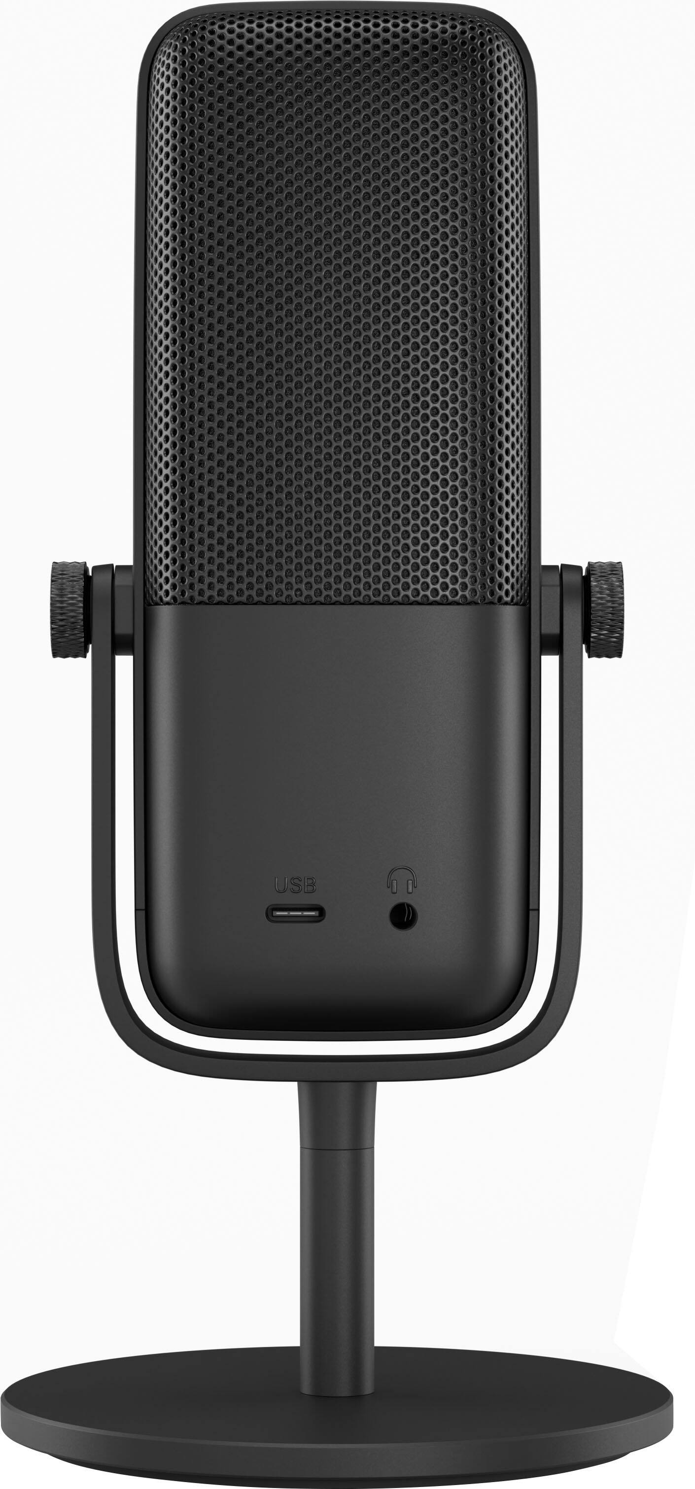 Back. Elgato - Wave:3 MK.2 – USB Condenser Microphone for Streaming & Podcasting w/Wave FX Processor - Works on PC and Mac.