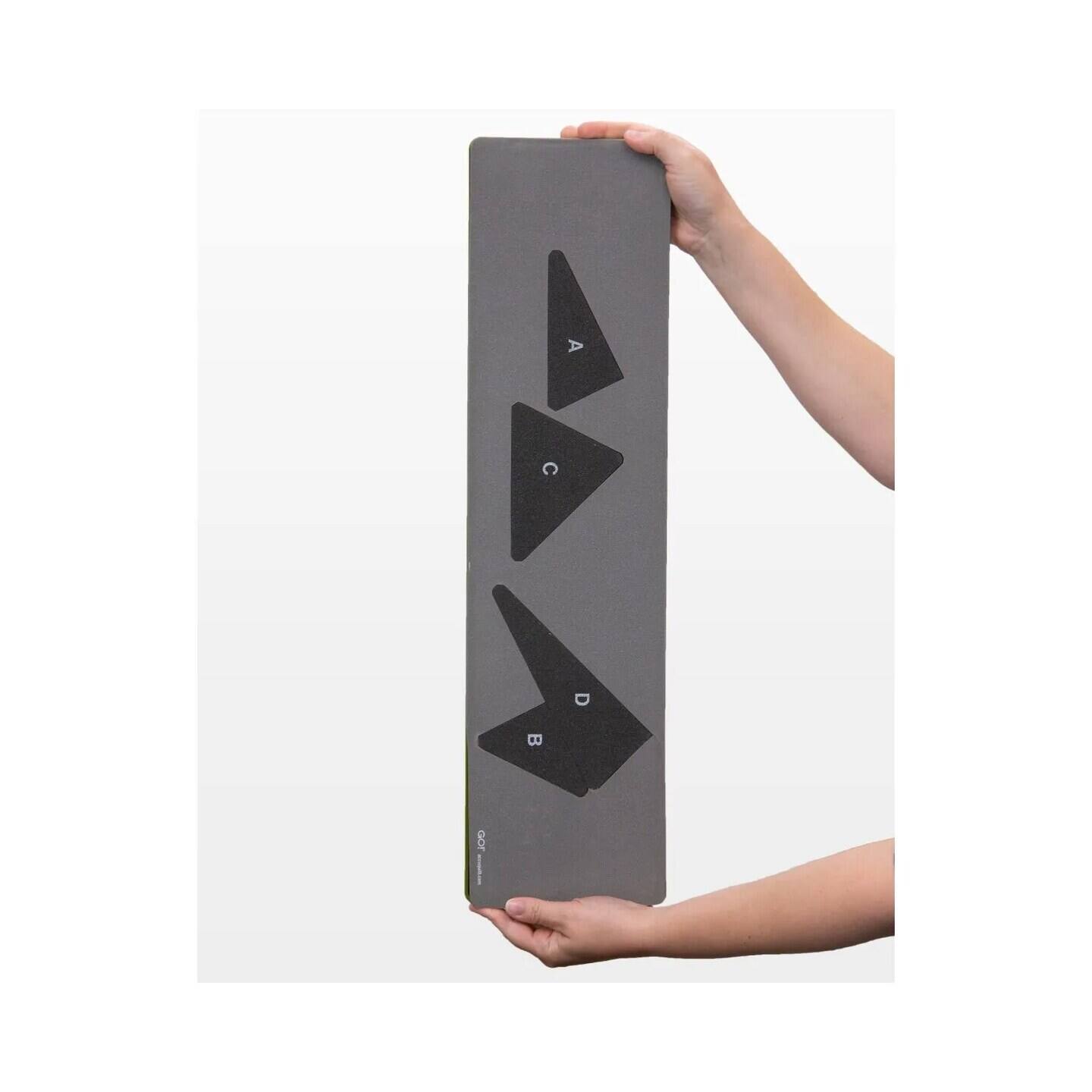 Alt View 2. AccuQuilt - GO! Starry Path 9" Finished Block on Board Fabric Cutting Die for Quilting Projects, Wall Hangings - Multicolor.