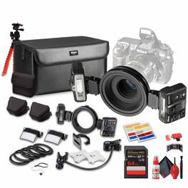 Nikon - R1 Wireless Close-Up Speedlight System + 64GB Memory Card + Flexible Tripod - Bundle (International Version)