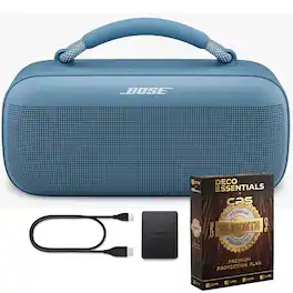 Bundle - Bose - SoundLink Max Portable Bluetooth Party Speaker + 26-Month Extended Warranty Protection Package - Blue Dusk